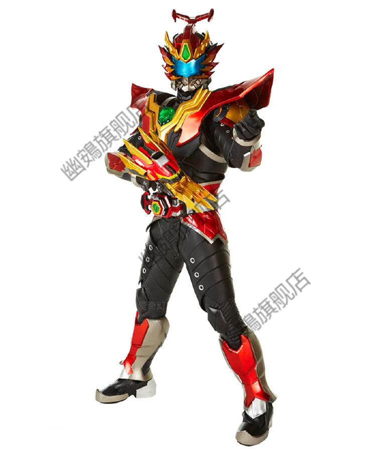 铠甲勇士皮套可穿戴铠甲勇士捕将1:1可穿戴头盔摆件全身盔甲手工eva