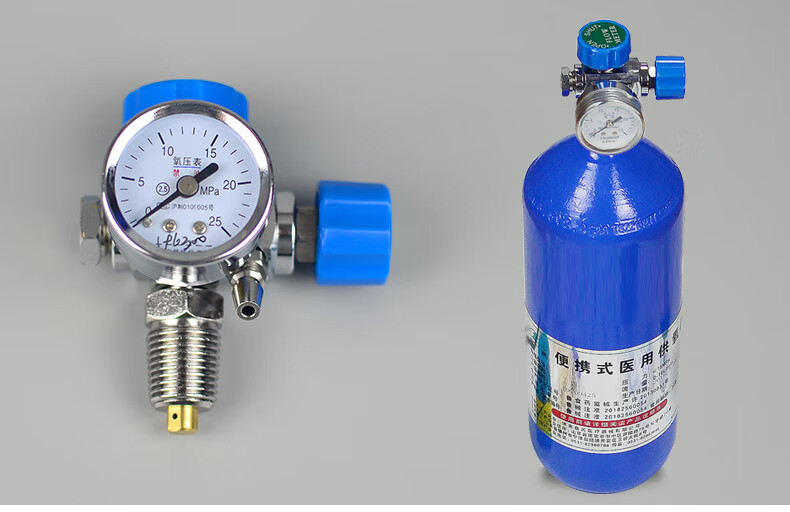 医用氧气瓶氧气表大小表头阀门家用压力表阀dy-2氧气罐接口阀门oloey