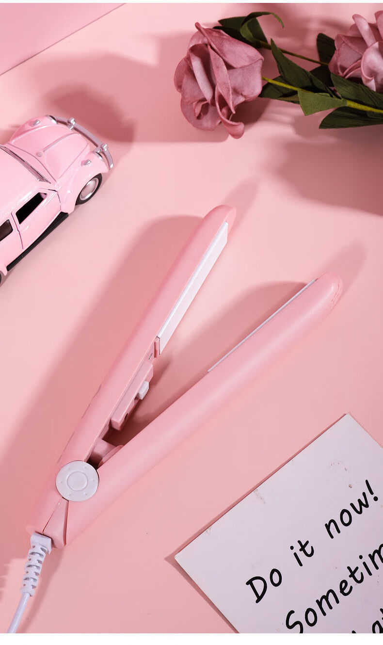 志高迷你夹板女烫直发卷发两用卷发棒迷小型拉直板夹刘海懒人神器薄荷