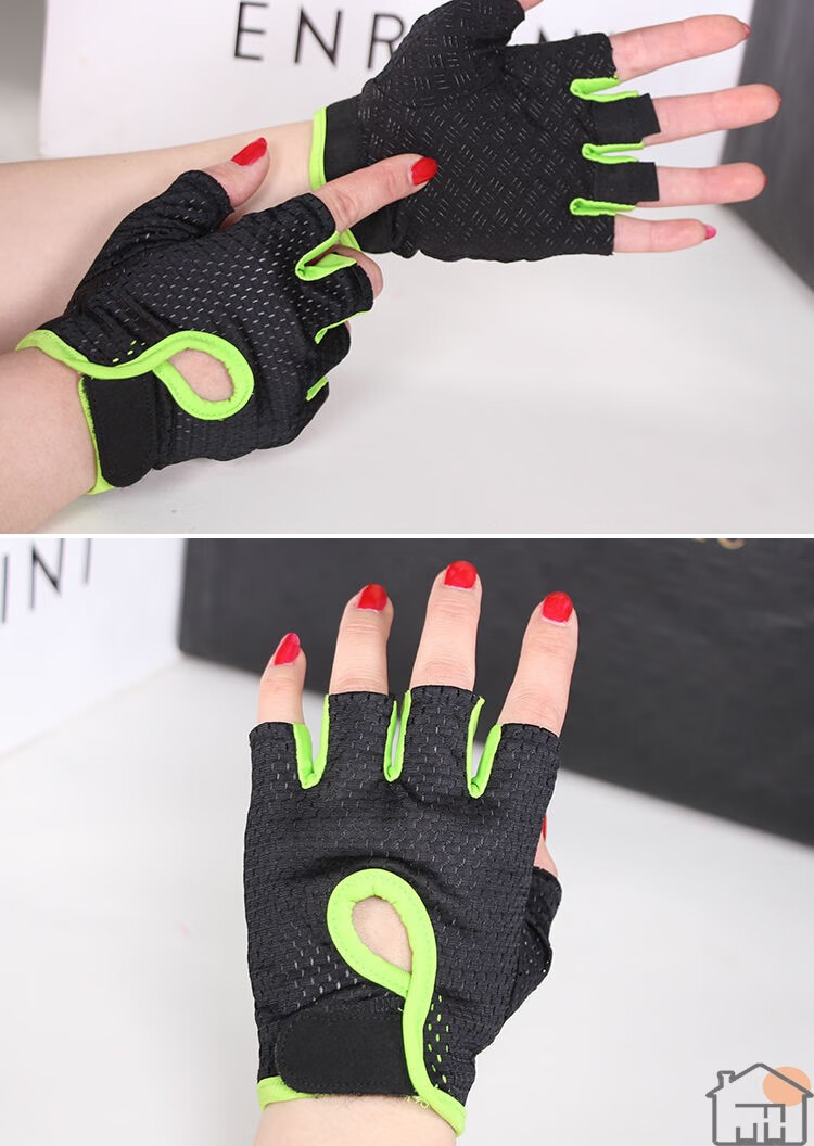 羽毛球手套右手 打羽毛球专用手套单只滑耐磨运动半指护掌男士器械