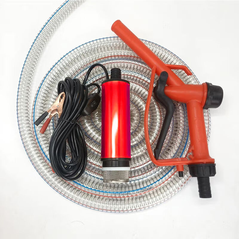 抽油神器抽油泵柴油12v24v伏220v电动小型抽油加油神器油抽子车直流
