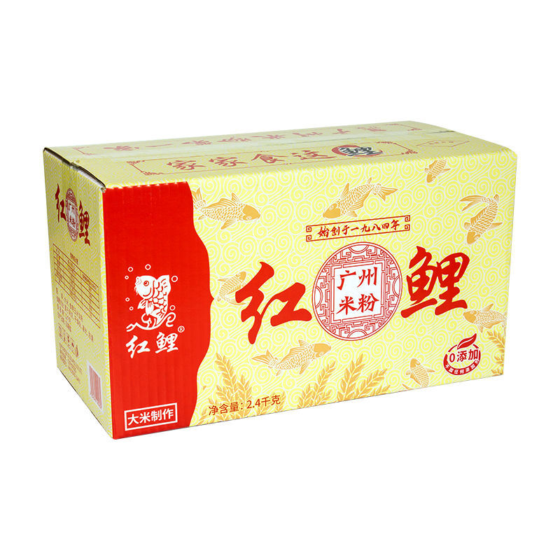 红鲤牌广东东莞米粉炒米粉蒸整箱2斤装