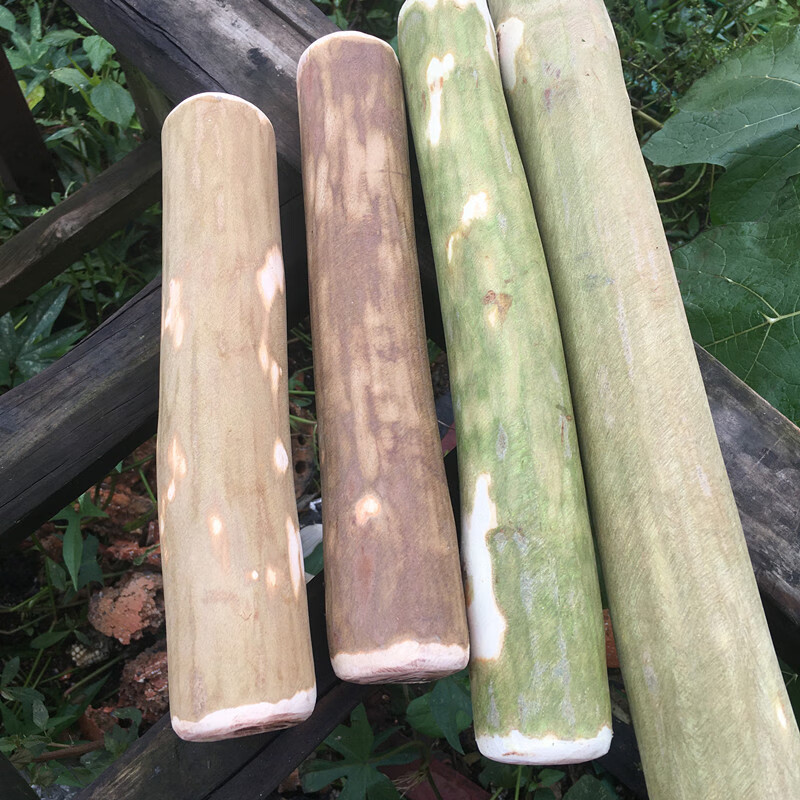 擂椒拌饭棒野生茶树棒擂茶棍擂棒擂棍原木擂辣椒擂皮蛋擂蒜木棍蒜锤