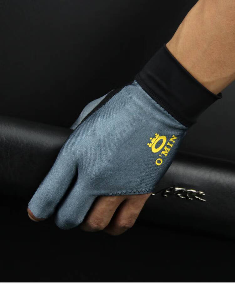 台球手套职业 台球用品台球手套露指打台球专用三指桌球手套左奥秘