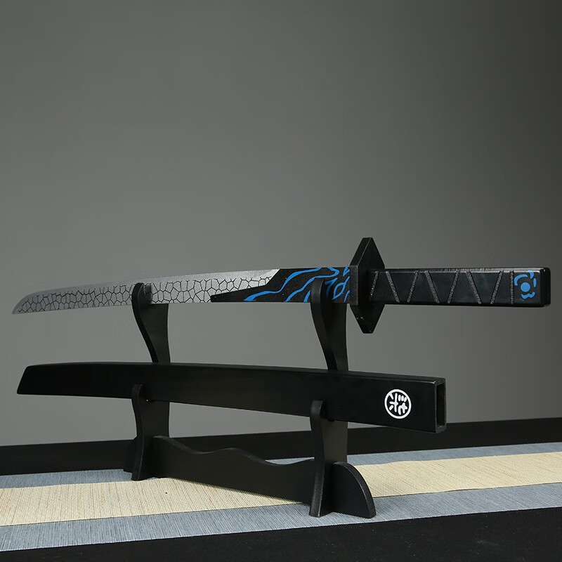 魔刀千刃实木质刀剑带鞘暗影刺客五六七动漫cos567儿童玩具未开刃魔刀