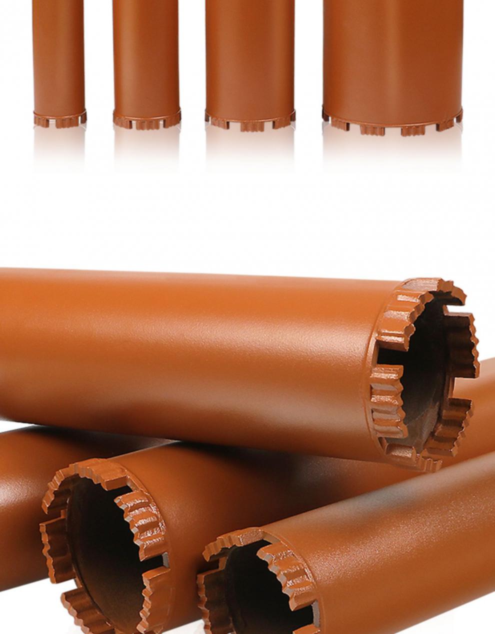 工业级快速混凝土水钻头63干打钻头水钻机水磨钻开孔器水转头神器速淘