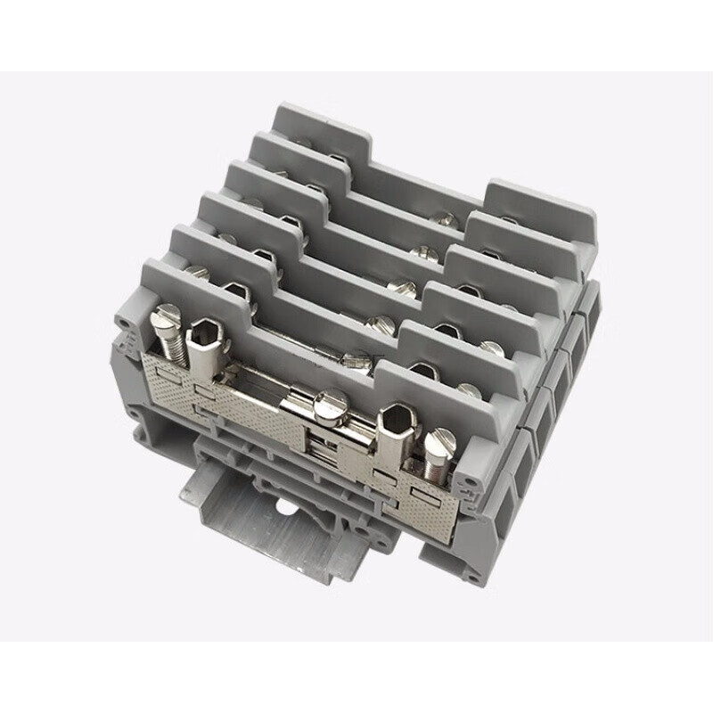 urtk/s电流端子纯铜导轨式urtk/6s电流试验接线端子排 黄色【图片