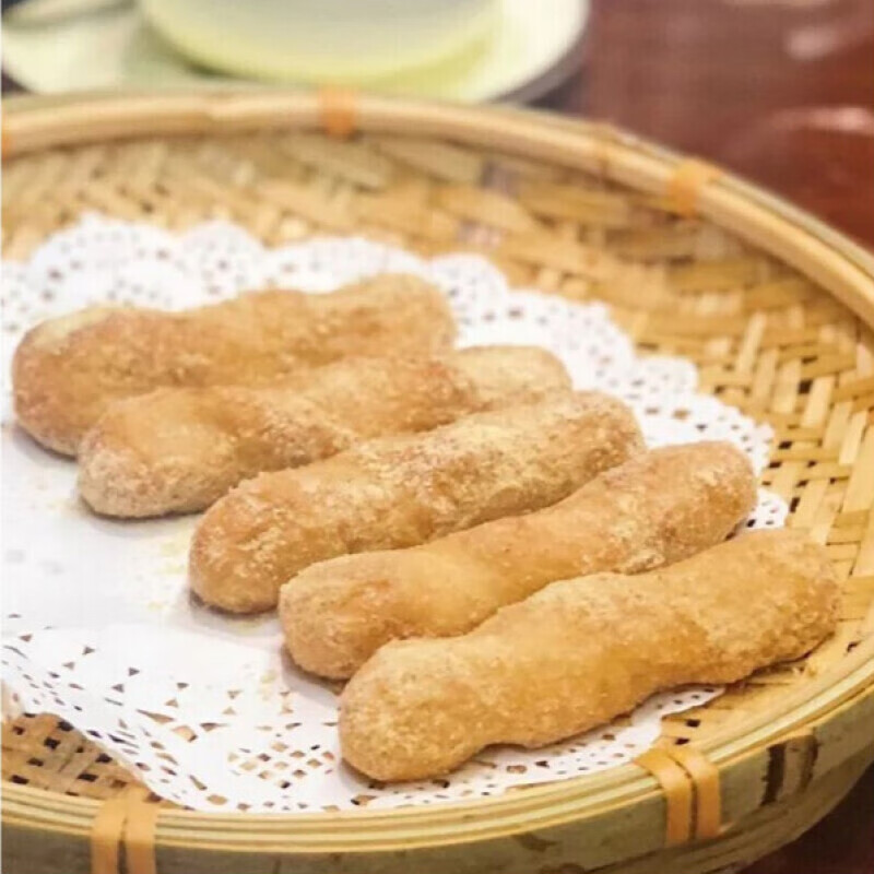 老长沙糖饺子湖南特色美食油炸糕点酒店饭店餐饮速冻小吃320