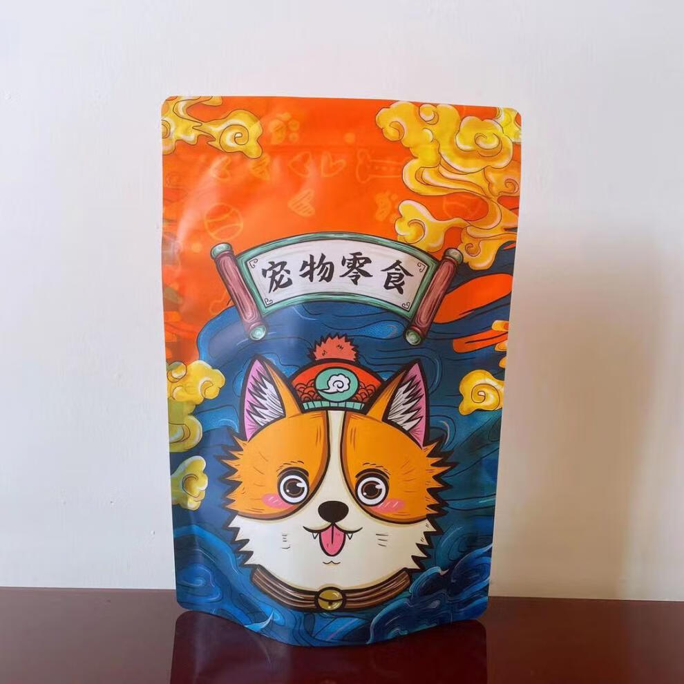 狗猫宠物零食包装袋肉干鱼干饼干火腿肠罐头塑料加厚通用袋猫10个空