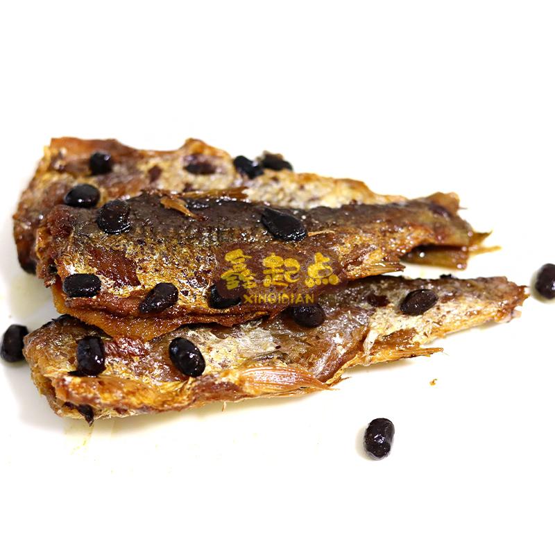 粤花牌金装豆豉鲮鱼罐头香酥五香罐装即食下饭菜海鲜 金装豆豉鲮鱼227