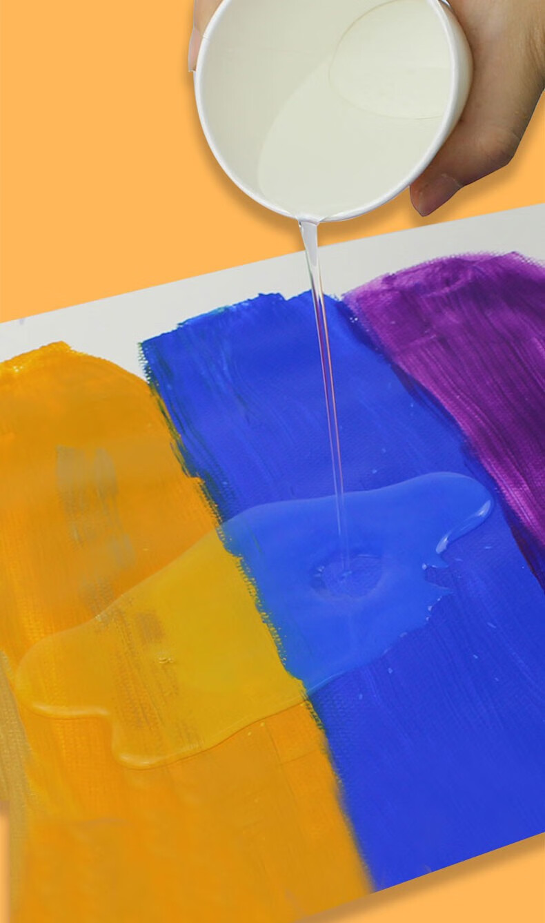 晨光mg100ml丙烯颜料钛白色美术手绘颜料专用丙烯画颜料学生写生墙绘