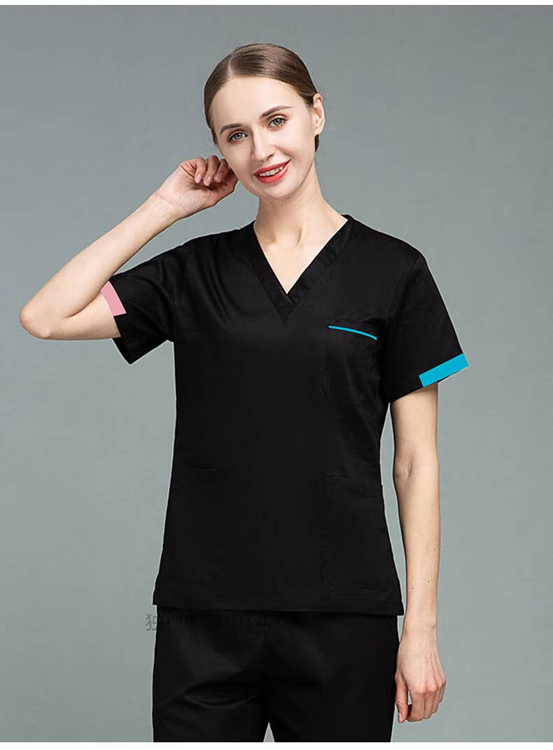 洗手服巡回服医生服速干刷手服洗手衣女薄款透气口腔工作服短袖室服
