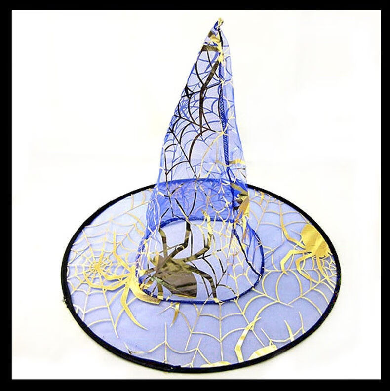 万圣节南瓜帽魔法帽子巫师帽魔法帽巫婆帽女巫帽子南瓜帽魔法师帽子