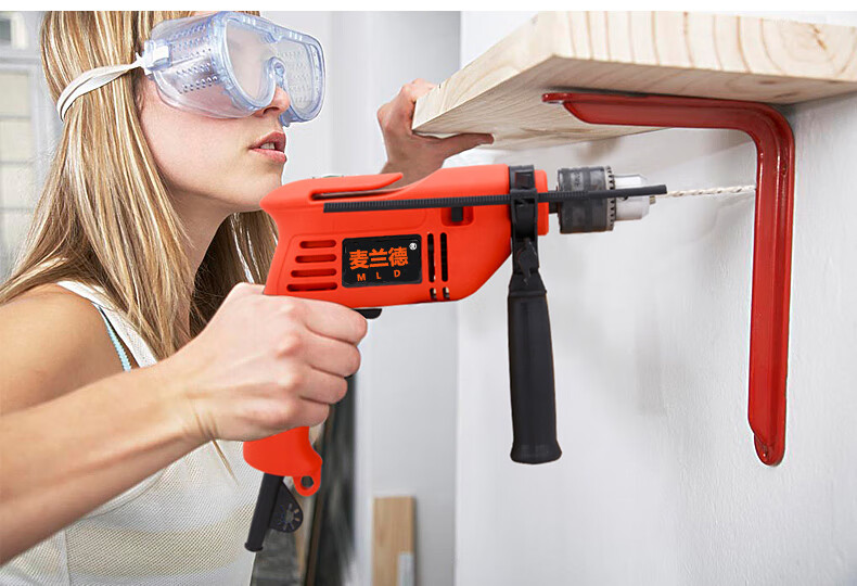 家用电钻套装五金工具箱电动工具套装手电钻冲击钻组合套手动工具电钻