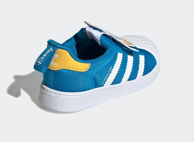adidas阿迪达斯冬季新款米奇联名加厚青少年三叶草经典贝壳头鞋 q4