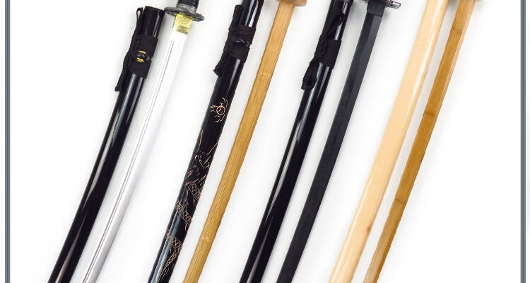 刀防身长款大型 剑道居合道剑术武术练习 未开刃带鞘长刀竹木刀 入门