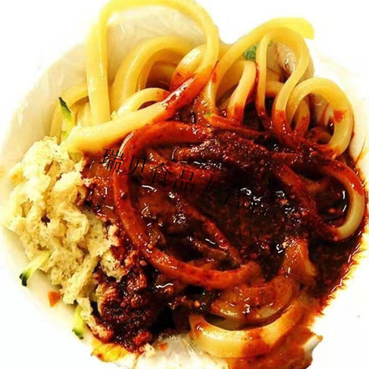 天水呱呱常家巷 甘肃天水呱呱育生巷常家荞面呱呱面皮5份装可搭配面