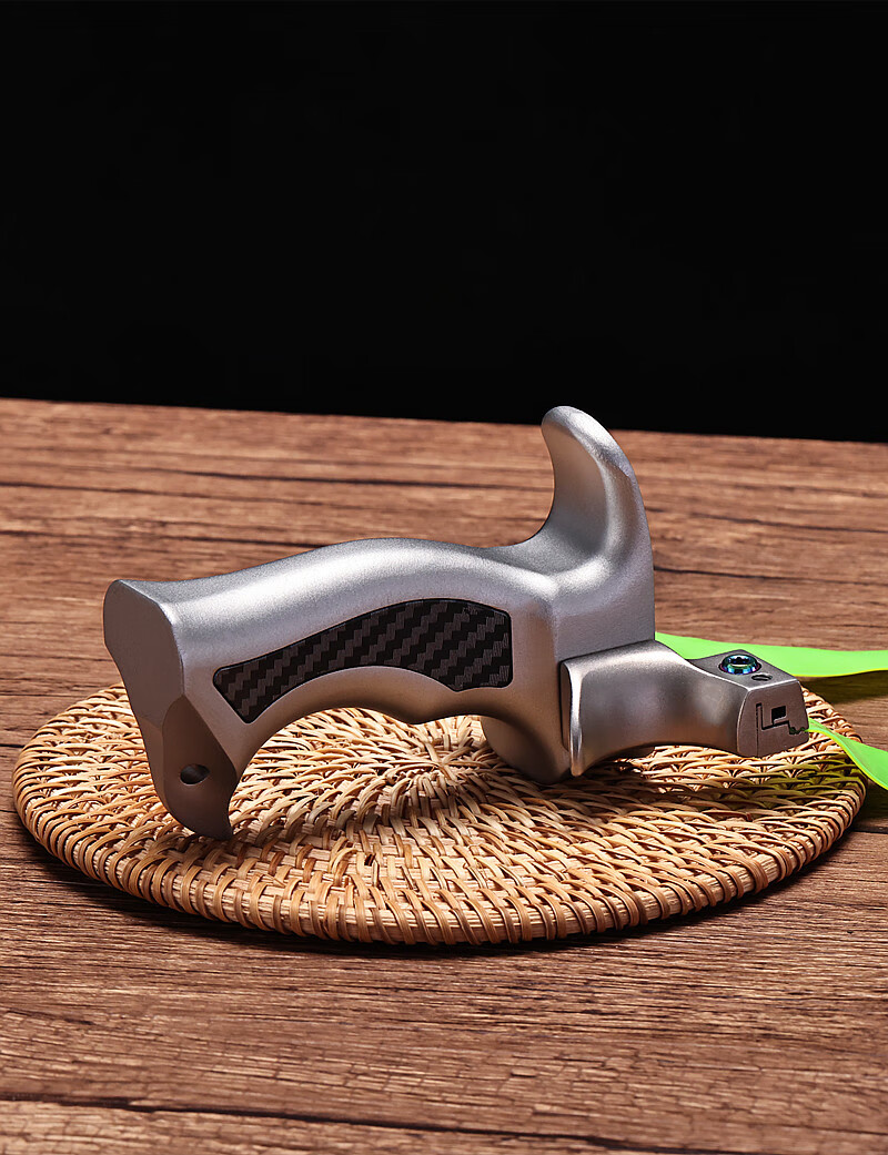 盖世英雄比赛专用弹弓高精度皮筋新款玩具高弹力耐用弓不锈钢8020盖世