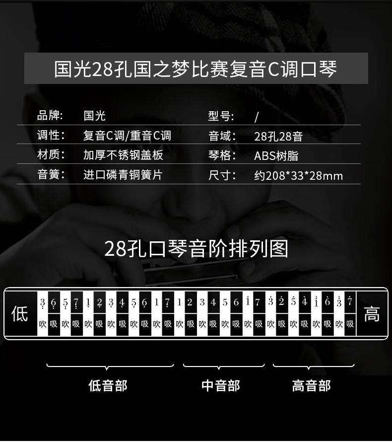 上海口琴价格表图片