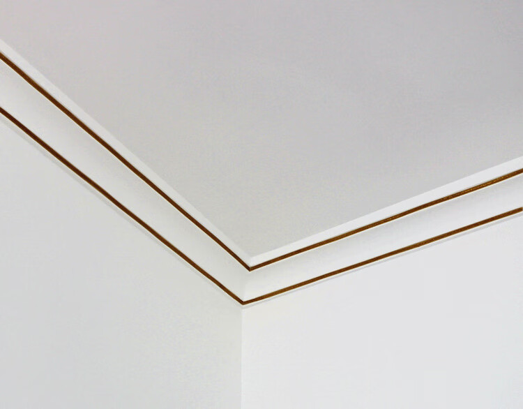 美边线吊顶装饰线条自粘带背胶石膏线美角收边线阴阳角封边条 色