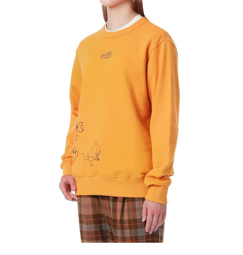 it :chocoolatelooney tunes联乘情侣款圆领卫衣角色印花3027ufh bkx