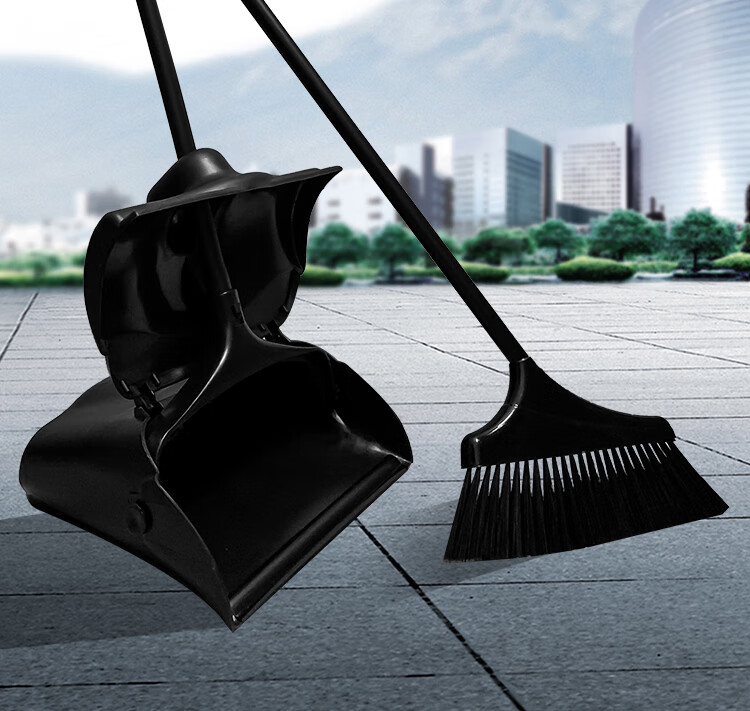 boussac扫把防风垃圾铲家用商用簸箕套装组合肯德基软毛苕帚扫地畚斗