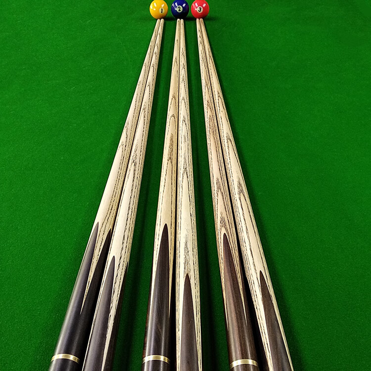 鲨鱼变色龙台球杆会员杆中式黑八斯诺克34小头杆桌球杆通杆套装变色龙