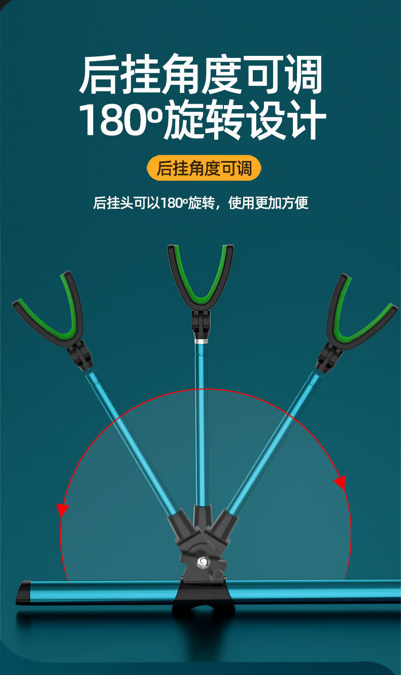 炮台支架不锈钢鱼竿支架地插渔具钓鱼架杆钓竿手竿台钓鱼杆支撑架加硬