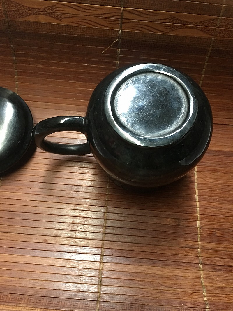 茶杯主人杯药王石杯子水杯墨玉天然玉石茶杯个人专用石杯【图片 价格