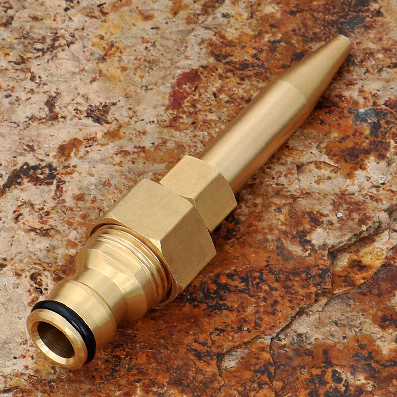 水枪冲洗全铜尖头高压洗车机雾化直射远程冲洗水枪喷头 打药喷雾喷嘴