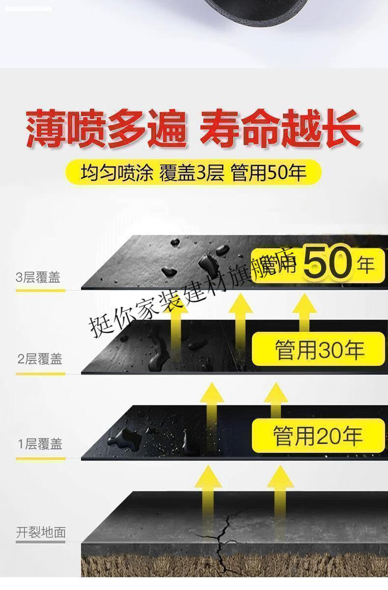 下水管防漏噴劑漏水自噴塗料房頂老房子牆角裂縫噴膠補漏膠水速幹