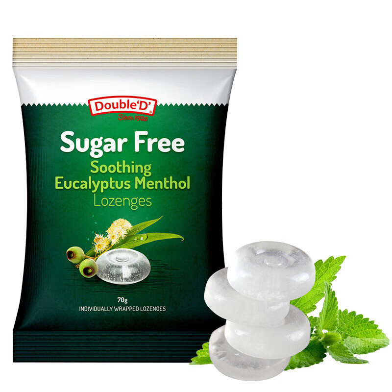 澳大利亚达宝蒂澳洲糖水果糖薄荷糖儿童孕妇零食进口doubled澳洲柠檬