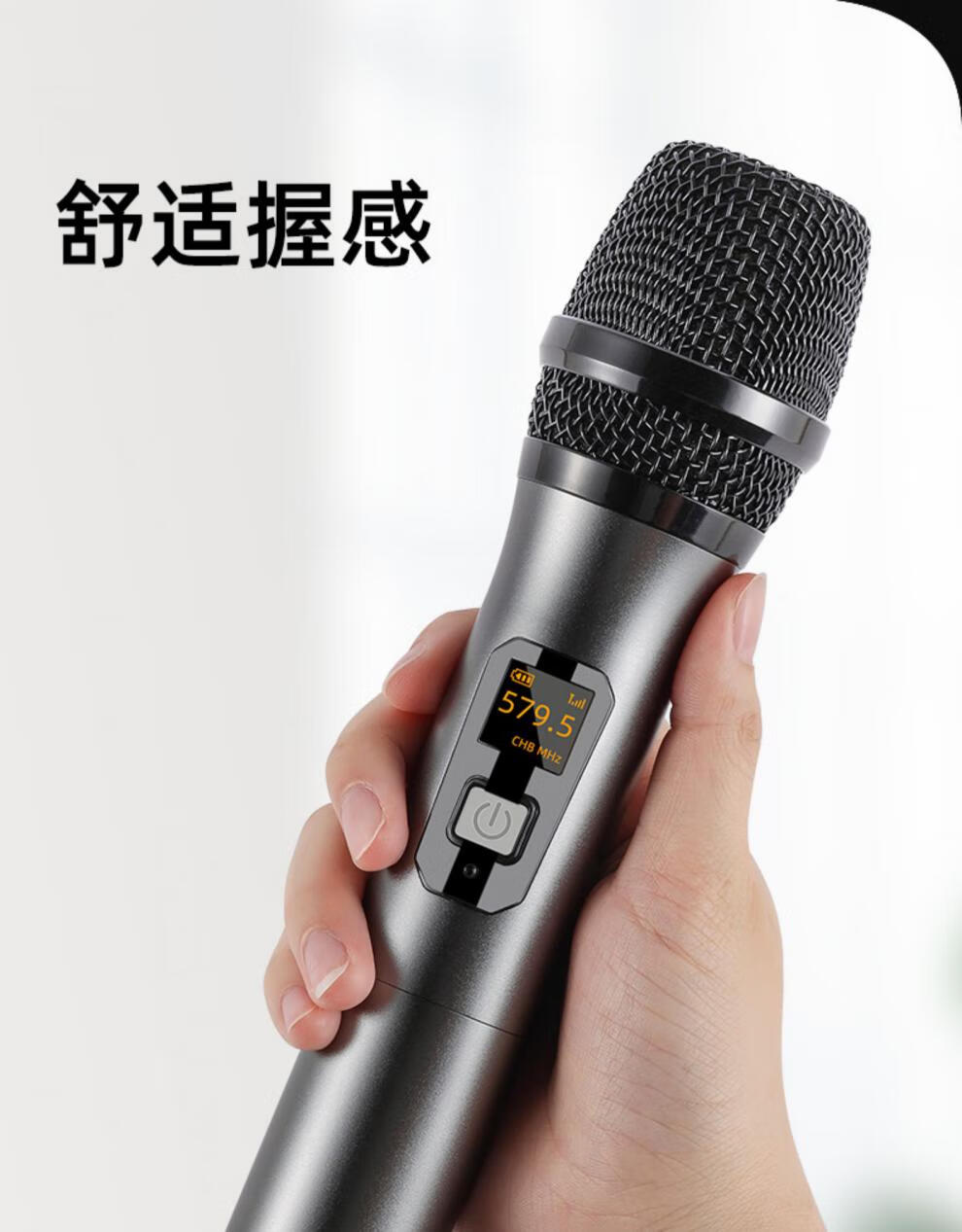 ‼️无线话筒麦克风一拖二u段家用调频接收器舞台唱歌k歌户外音响