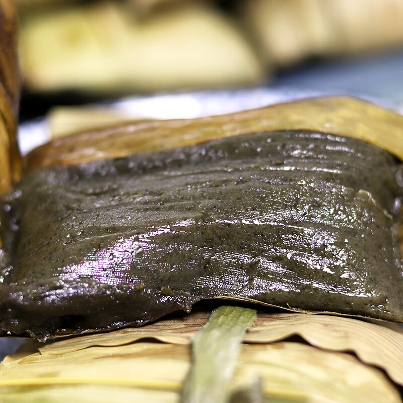 三月粑甜藤蒿子粑清明草泼水粑粑糯米粑粑贵州云南湖南特产小吃 三月