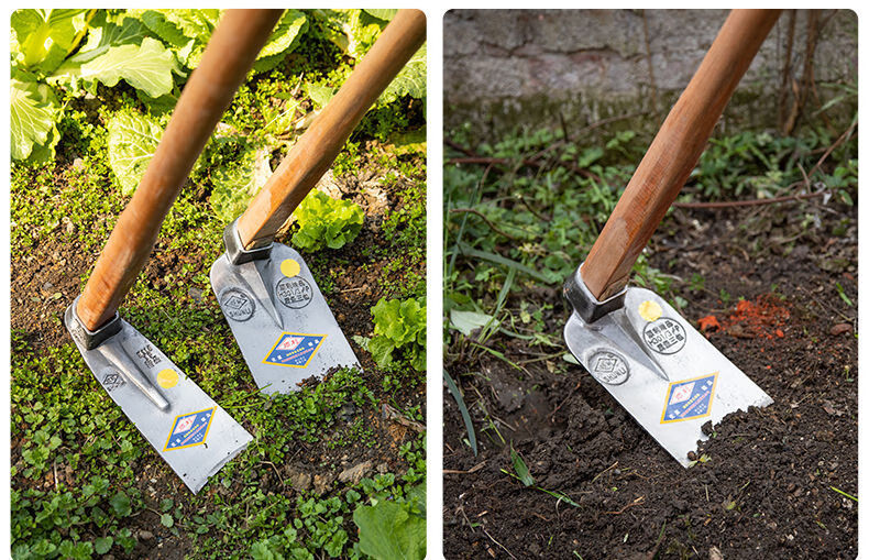 农具大全种地工具全钢锄头多功能开沟神器农用老式挖土挖地种菜工具翻