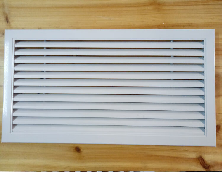 定做空调暖气罩回风口室内出风口铝合金固定小百叶窗通风口现货面部
