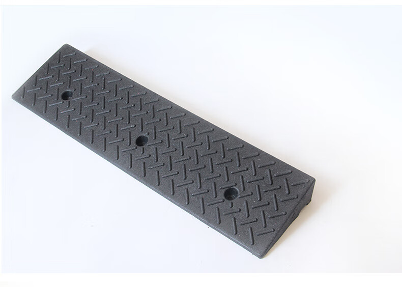 台阶垫门槛斜坡垫马路牙子家用橡胶路沿坡汽车上坡垫爬坡垫减速带 1米
