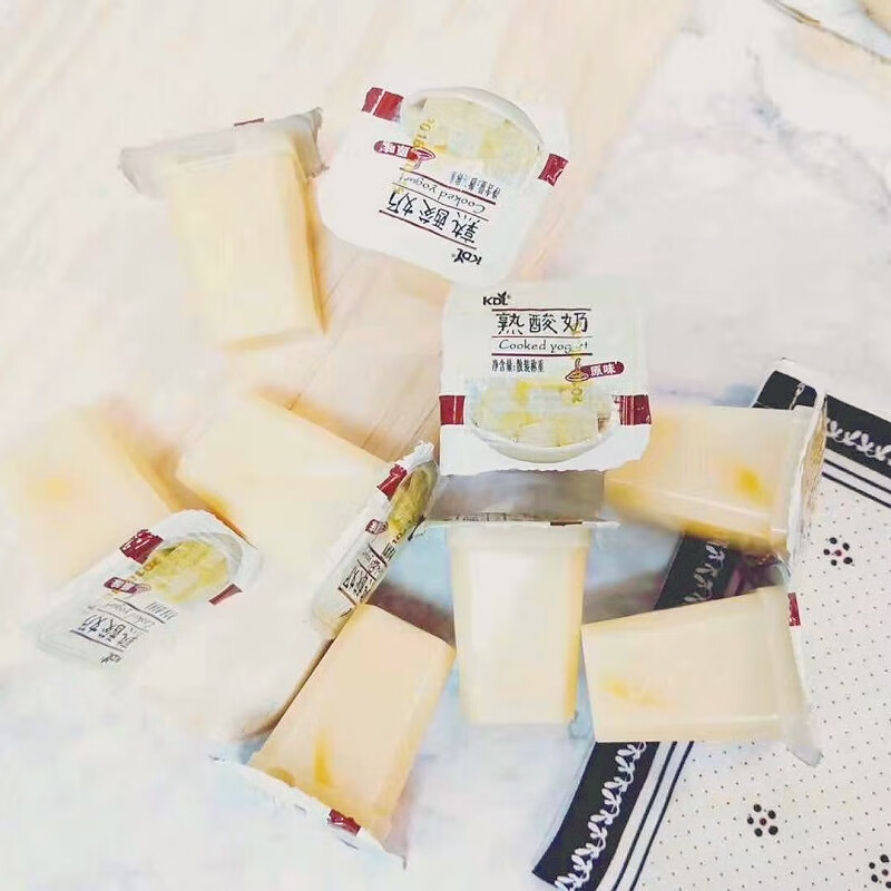 kdl熟酸奶果冻饮品营养早餐酸奶麦片搭档少脂奶昔冻备熟酸奶草莓味500