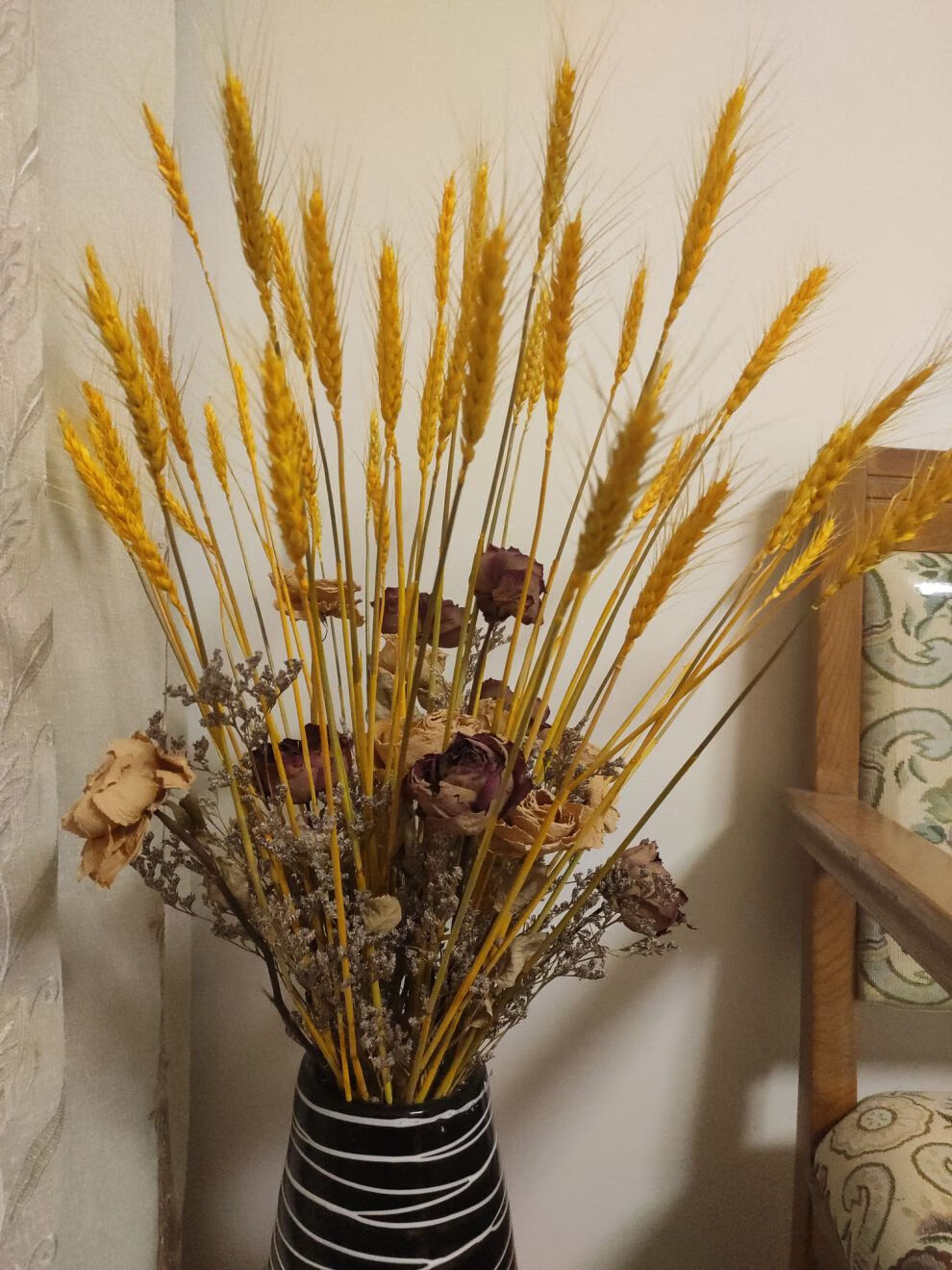 麦穗摆件客厅开业大麦新房乔迁用品干花花束黄金麦穗干花花束开业大
