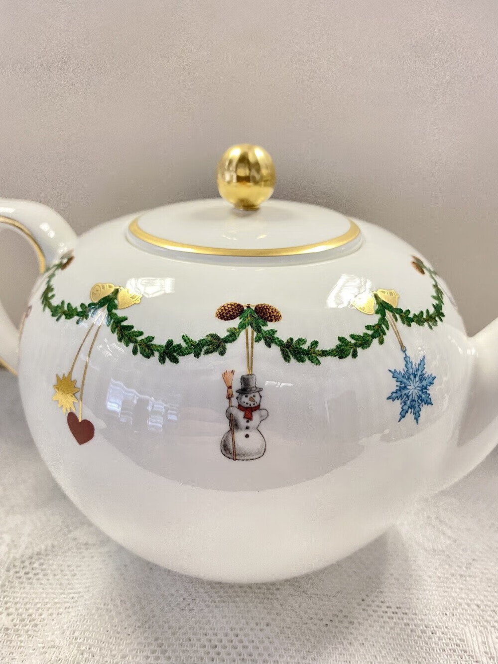 哥本哈根餐具哥本哈根royal copenhagen经典圣诞北欧餐具下午茶手绘