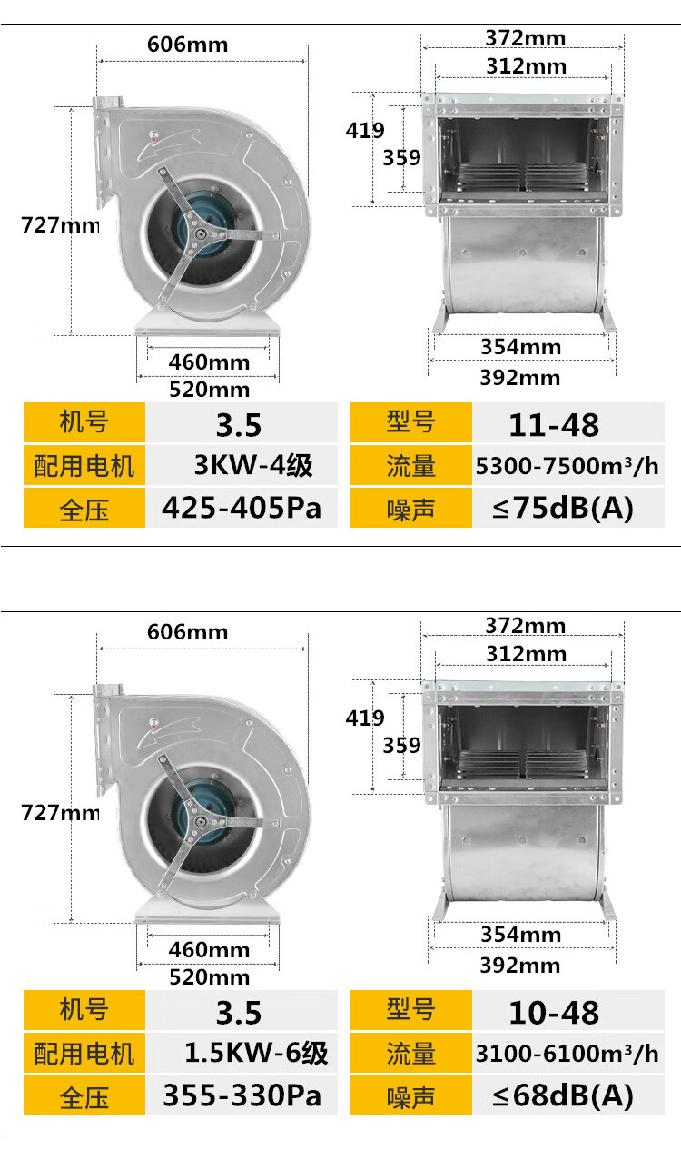 蜗牛风机安装示意图图片