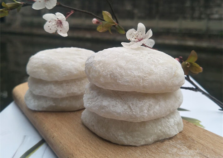 四川特产传统手工老式糯米糍粑农家打滚年糕宜宾小吃早餐粑零食原味