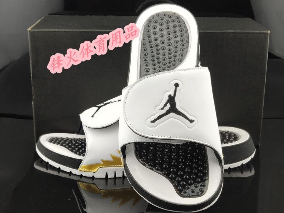 夏季aj5拖鞋男/6代魔术贴拖鞋女凉鞋情侣中性风鞋女运动凉鞋聨名同款