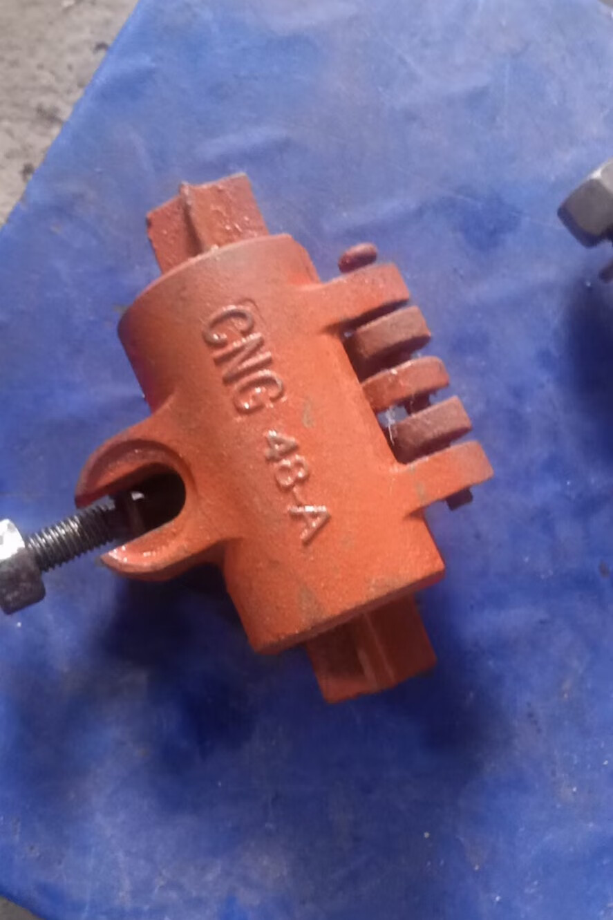 定制30个 建筑配件 扣件 十字扣件 钢管卡 钢管连接器 25个单重2斤