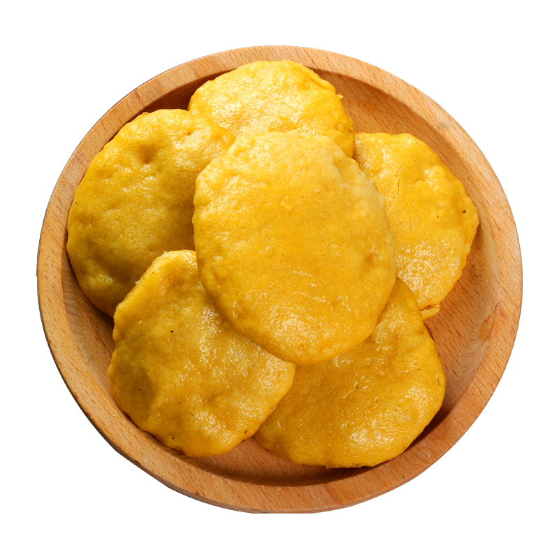 东北玉米饼子特产玉米面大饼子粗粮锅贴杂粮饼锅贴早餐饼1斤2斤玉米饼