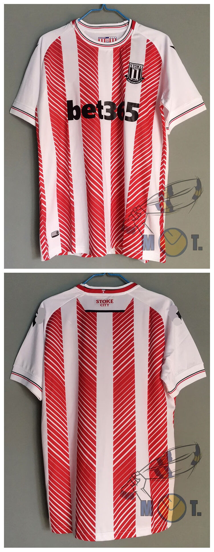 京识冷门22-23斯托克城球衣 stoke city史笃城波衫主客场足球服坎贝尔