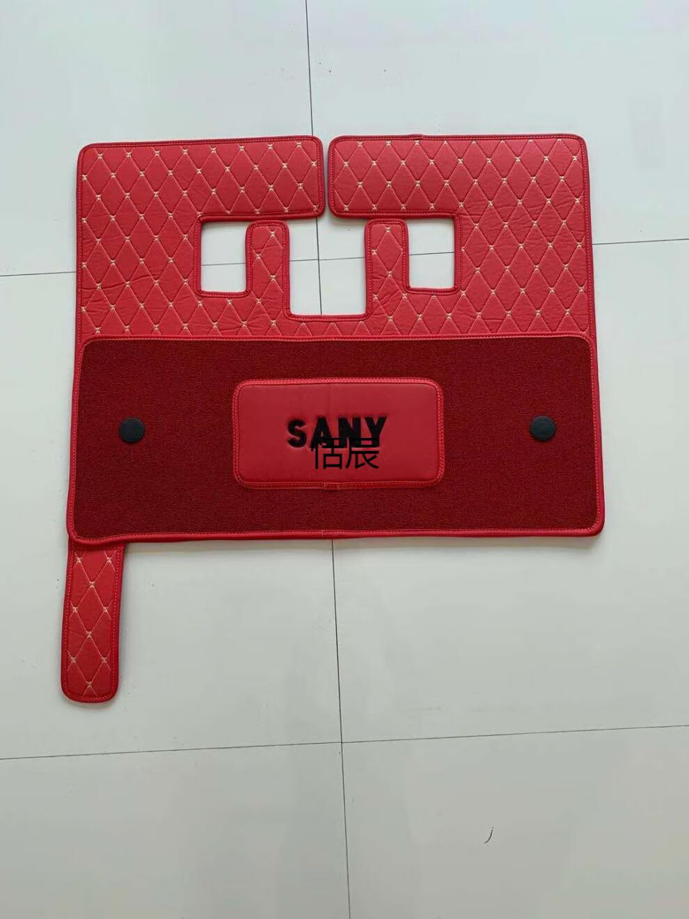 适用于挖掘机脚垫三一新款200pro/55/60/75/205/215/375h驾驶室脚垫丝