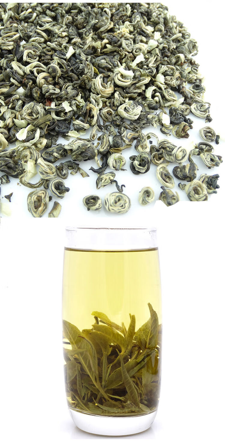 【血亏冲量】茉莉花茶叶新茶新茶特选茉莉玉螺王白玉螺茶叶茉莉花茶