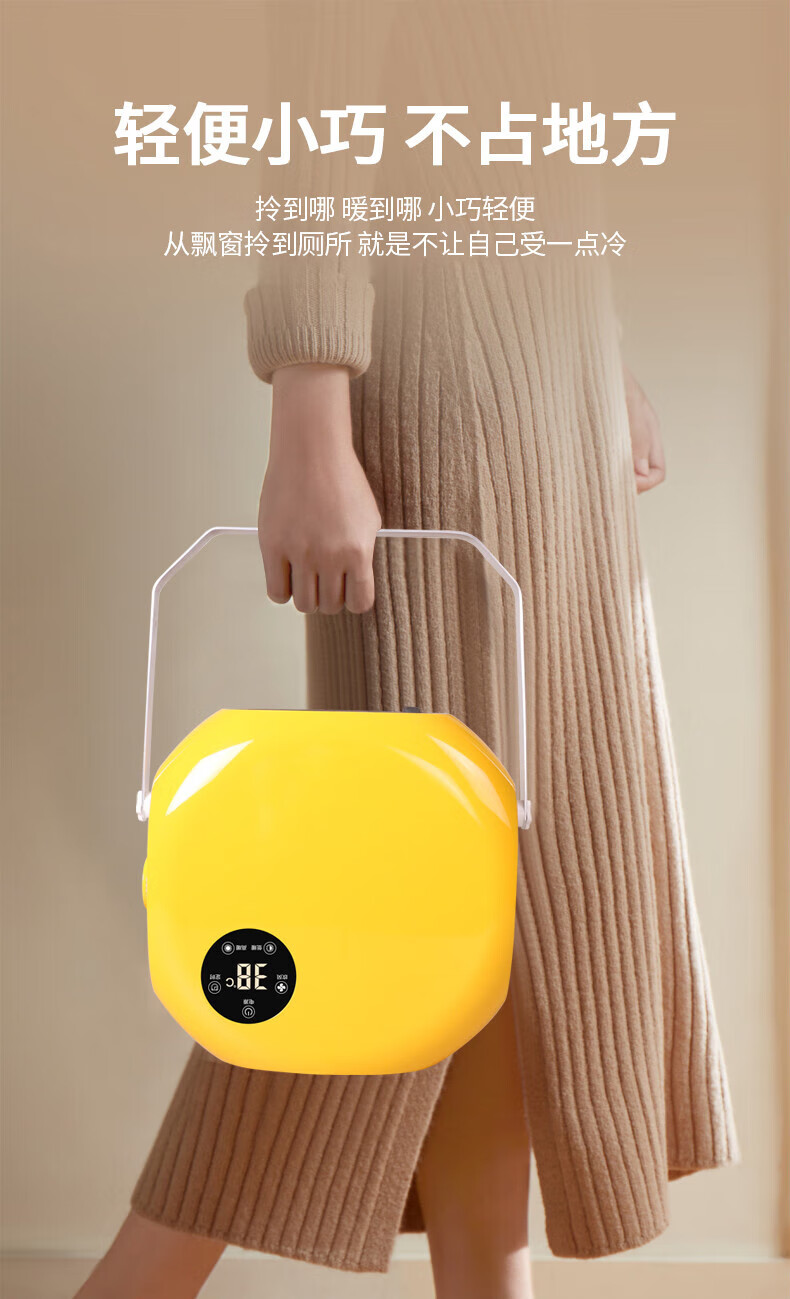 取暖器浴室壁挂式浴霸灯取暖器风暖挂墙卫生间浴室宝挂壁暖风机免打孔