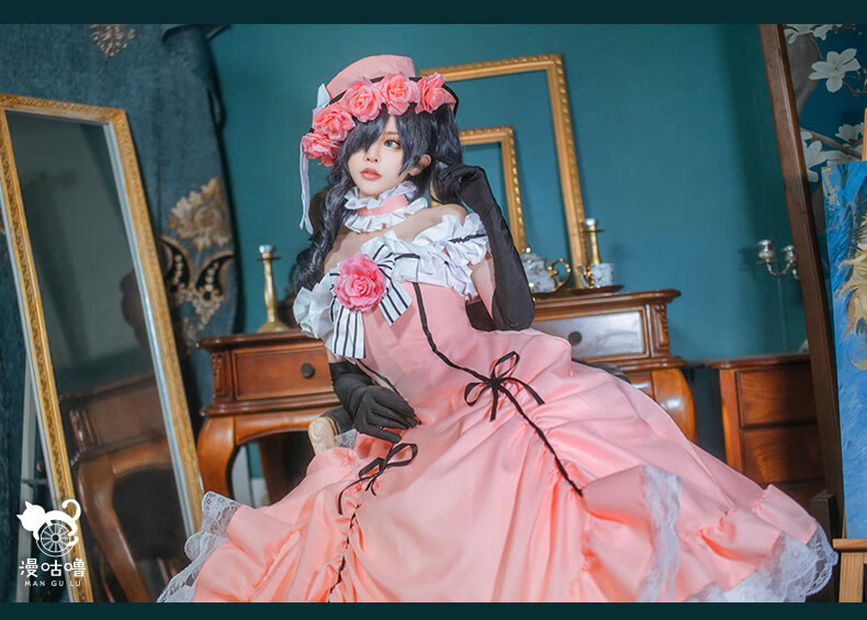 cos 夏尔cosplay服黑执事夏尔洋装cosplay套装大码日本 单买假发 发网